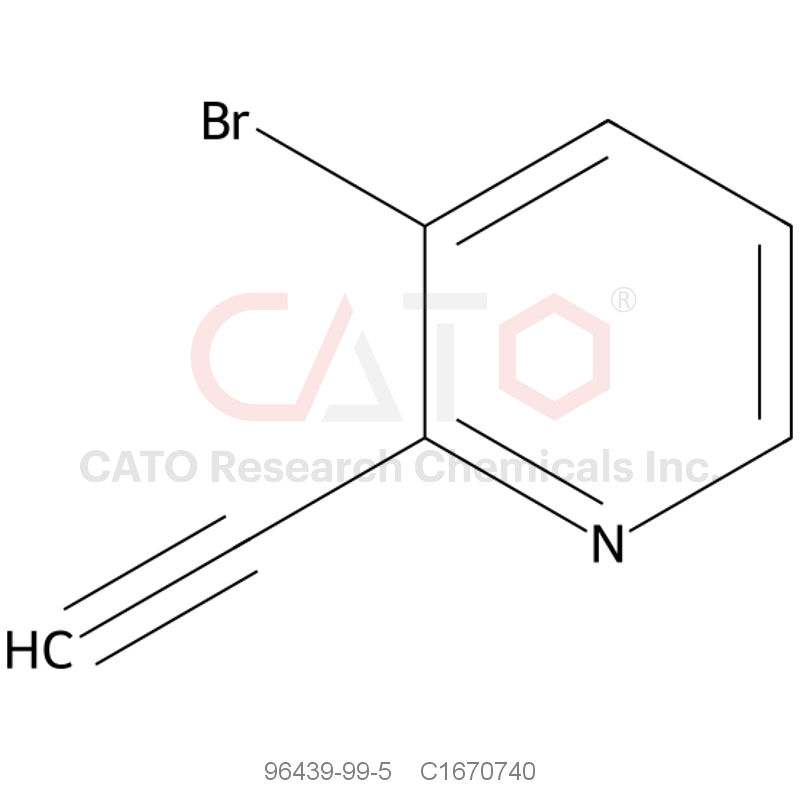 CAS No.:96439-99-5,3-Bromo-2-ethynylpyridine