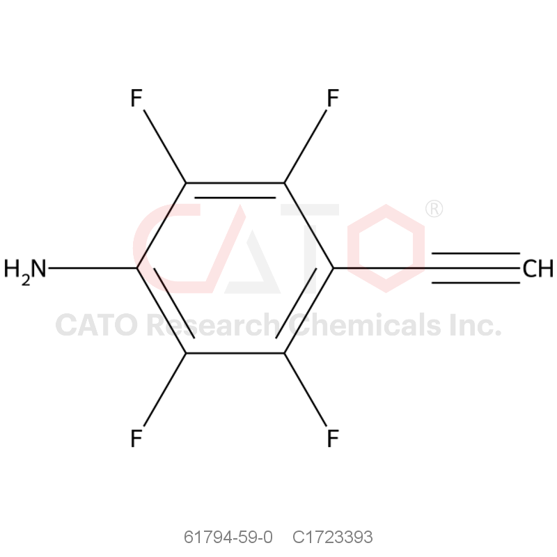 CAS No.:61794-59-0,4-乙炔基-2,3,5,6-四氟苯胺