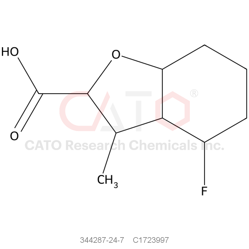 CAS No.:344287-24-7,4-fluoro-3-methyl-benzofuran-2-carboxylic acid