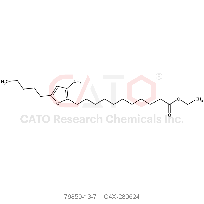 CAS No.:76859-13-7,11-(3-甲基-5-戊基呋喃-2-基)十一酸乙酯