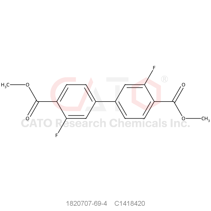 CAS No.:1820707-69-4,Methyl 2-fluoro-4-[3-fluoro-4-(methoxycarbonyl)phenyl]benzoate