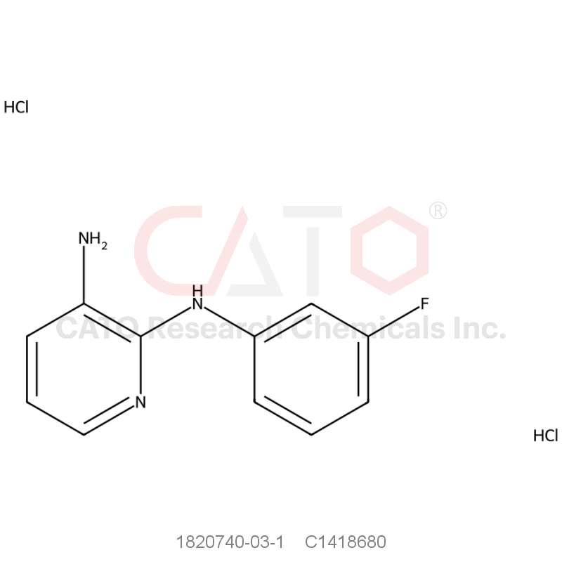 CAS No.:1820740-03-1,N2-(3-Fluorophenyl)pyridine-2,3-diamine dihydrochloride