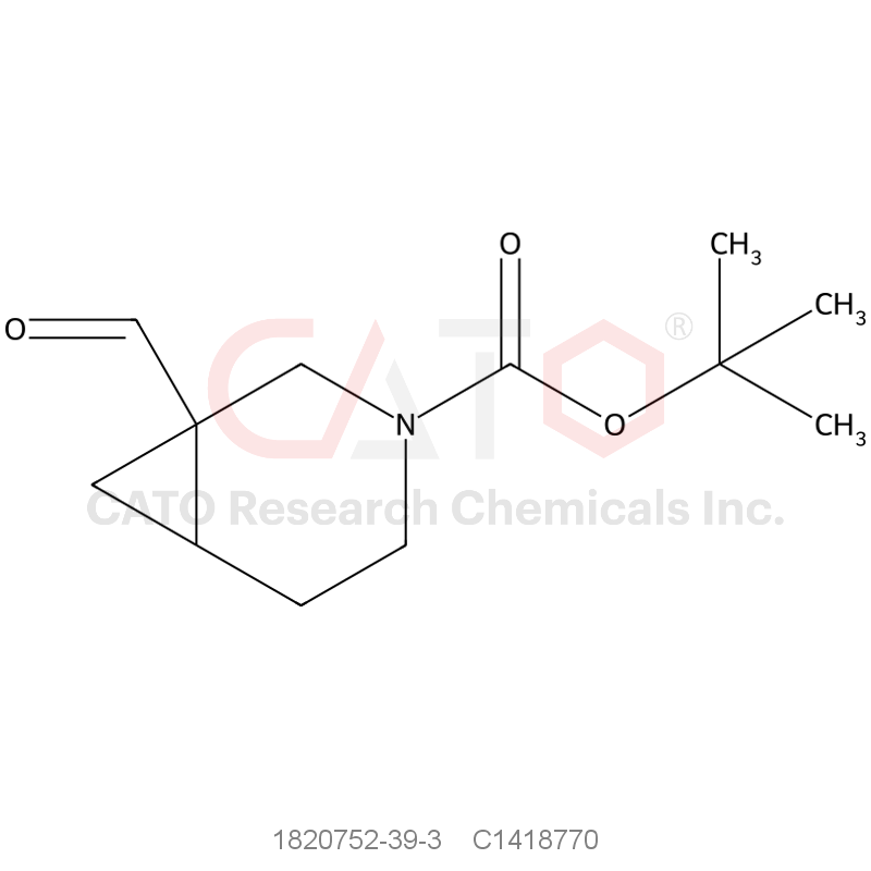 CAS No.:1820752-39-3,tert-Butyl 1-formyl-3-azabicyclo[4.1.0]heptane-3-carboxylate