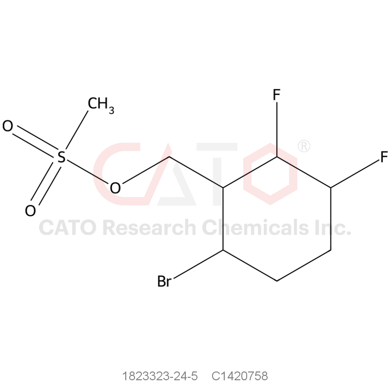 CAS No.:1823323-24-5,(6-bromo-2,3-difluoro-phenyl)methyl methanesulfonate
