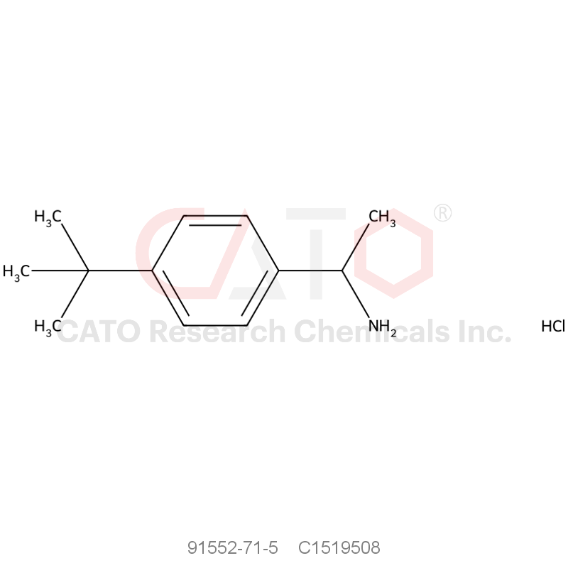 CAS No.:91552-71-5,1-(4-(tert-Butyl)phenyl)ethan-1-amine hydrochloride
