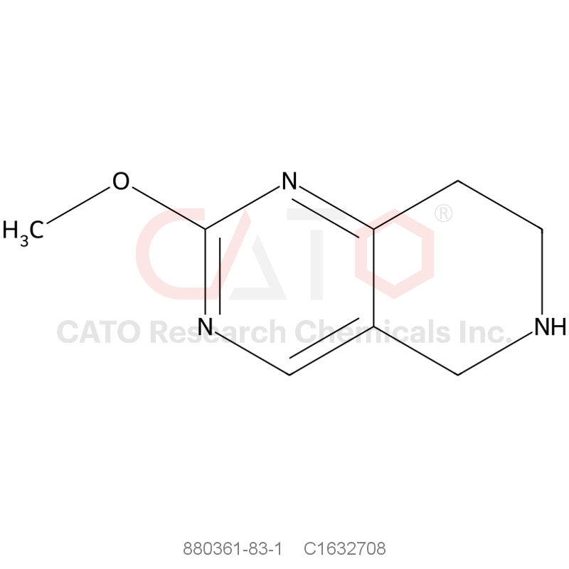 CAS No.:880361-83-1,2-Methoxy-5,6,7,8-tetrahydropyrido[4,3-d]-pyrimidine