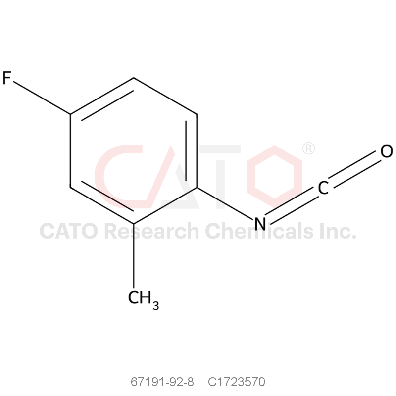 CAS No.:67191-92-8,4-fluoro-1-isocyanato-2-methylbenzene