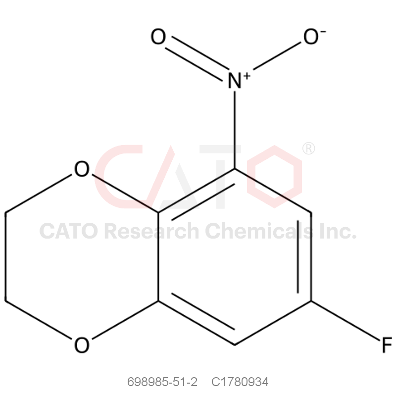 CAS No.:698985-51-2,7-Fluoro-5-nitro-2,3-dihydrobenzo[b][1,4]dioxine