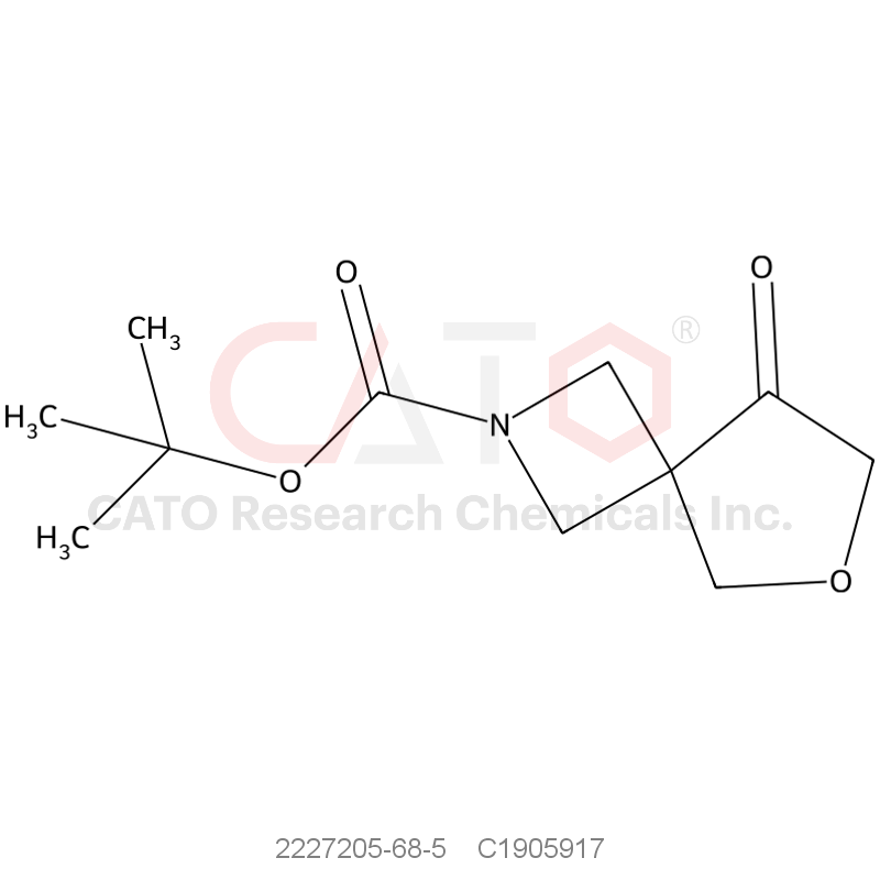 CAS No.:2227205-68-5,Tert-butyl 8-oxo-6-oxa-2-azaspiro[3.4]Octane-2-carboxylate