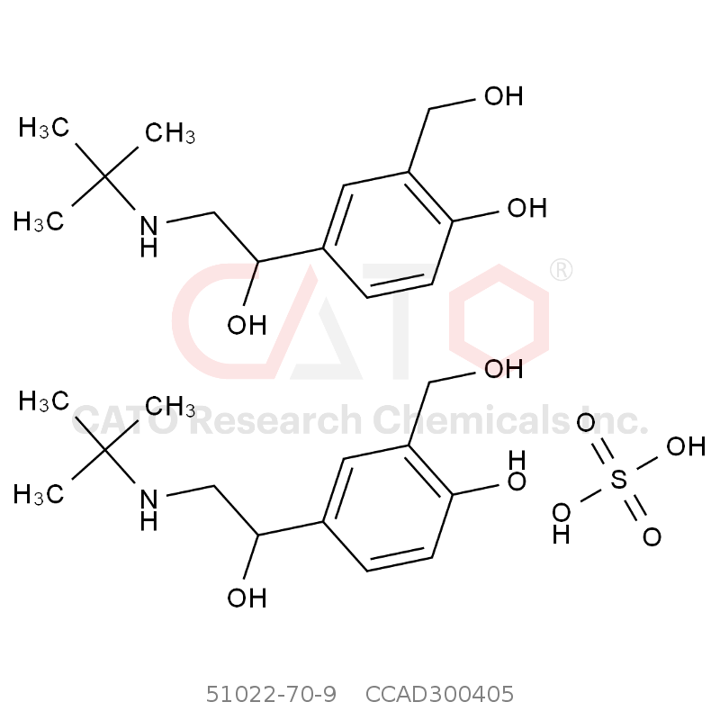 CAS No.:51022-70-9,Albuterol Sulfate