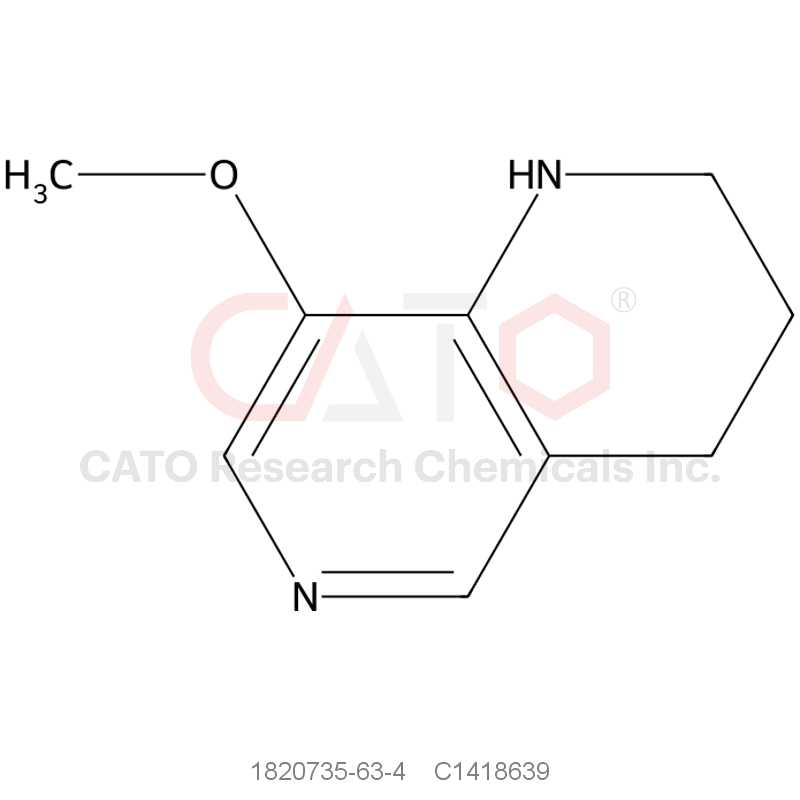 CAS No.:1820735-63-4,8-Methoxy-1,2,3,4-tetrahydro-1,6-naphthyridine