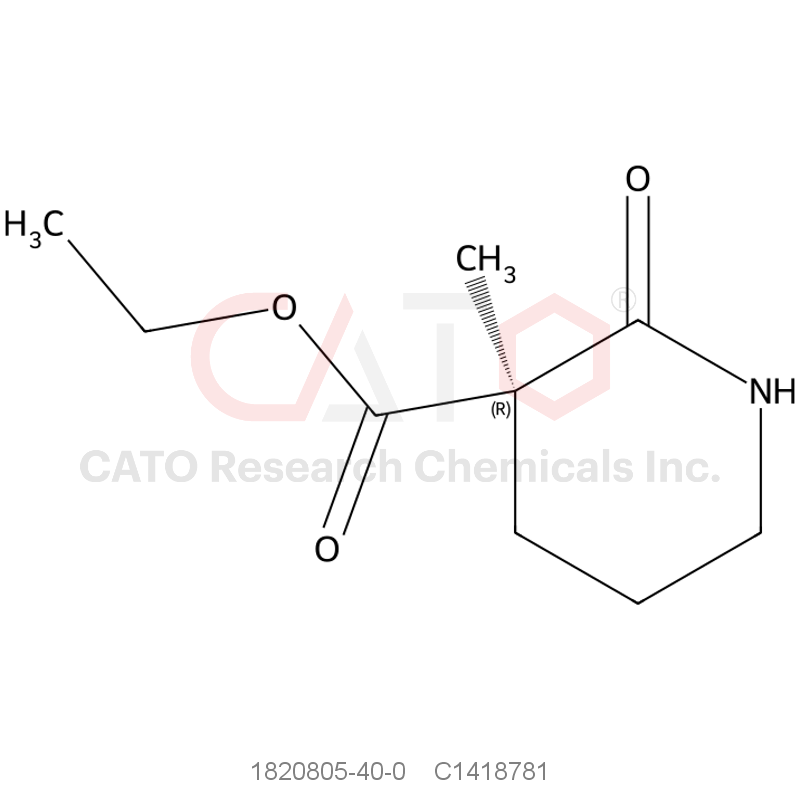 CAS No.:1820805-40-0,(R)-Ethyl 3-methyl-2-oxopiperidine-3-carboxylate