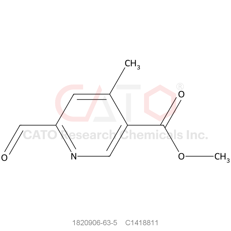 CAS No.:1820906-63-5,Methyl 6-formyl-4-methylnicotinate