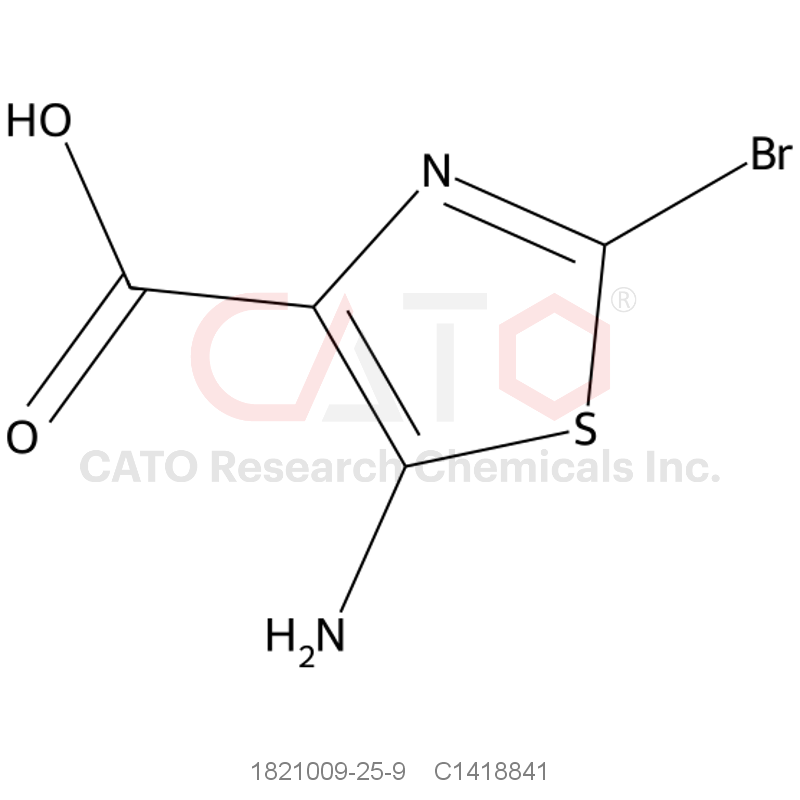 CAS No.:1821009-25-9,5-Amino-2-bromothiazole-4-carboxylic acid