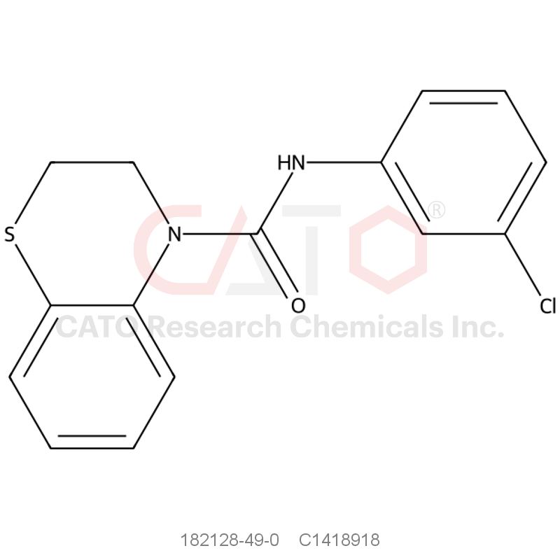 CAS No.:182128-49-0,N-(3-chlorophenyl)-2,3-dihydro-4H-benzo[b][1,4]thiazine-4-carboxamide