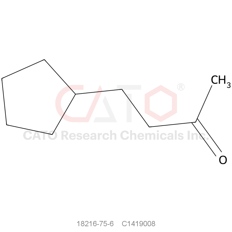 CAS No.:18216-75-6,4-Cyclopentylbutan-2-one