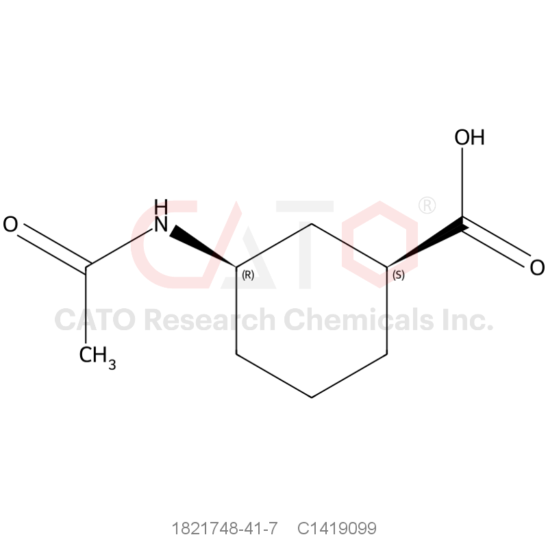 CAS No.:1821748-41-7,(1S,3R)-3-acetamidocyclohexane-1-carboxylic acid