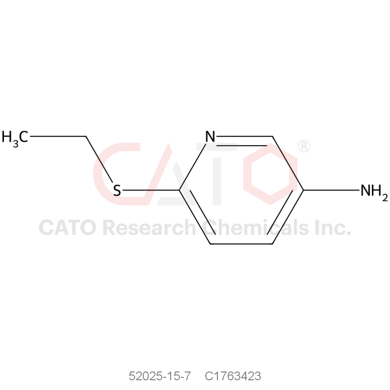 CAS No.:52025-15-7,6-(ethylsulfanyl)pyridin-3-amine