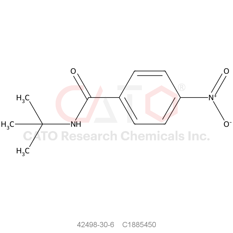 CAS No.:42498-30-6,N-tert-Butyl-4-nitro-benzamide