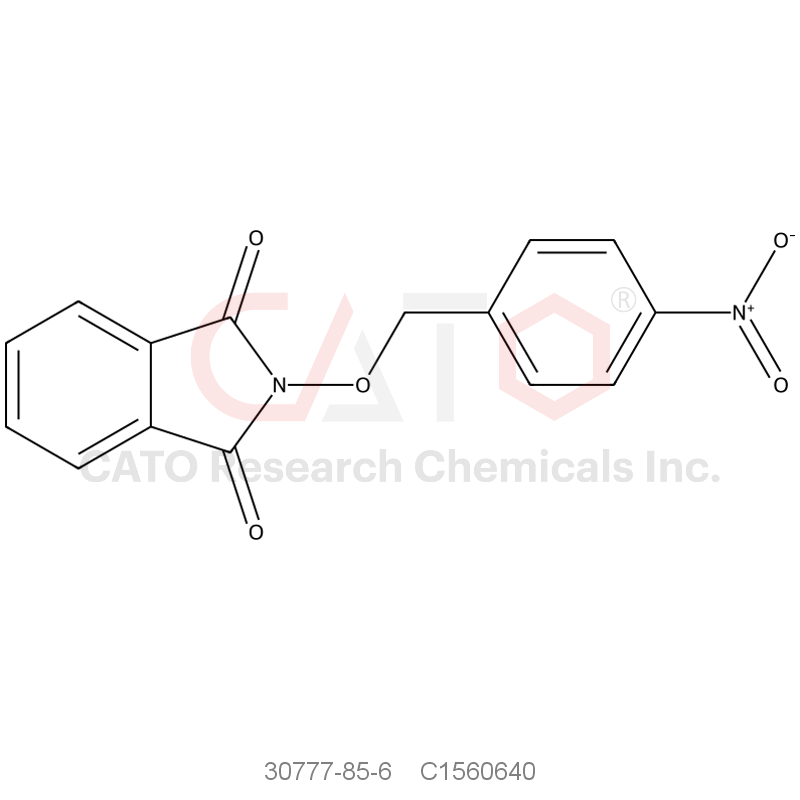 CAS No.:30777-85-6,2-((4-Nitrobenzyl)oxy)isoindoline-1,3-dione
