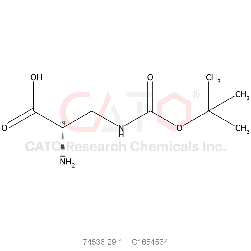 CAS No.:74536-29-1,3-(Boc-amino)-L-alanine