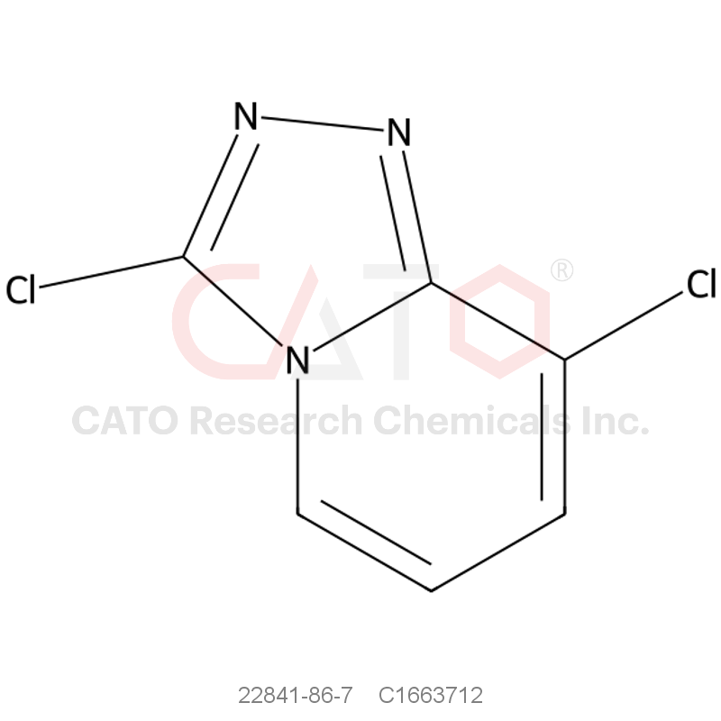 CAS No.:22841-86-7,3,8-dichloro-[1,2,4]triazolo[4,3-a]pyridine