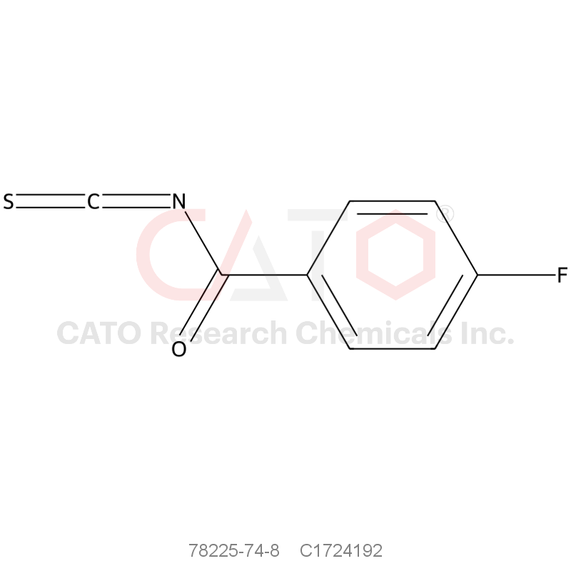CAS No.:78225-74-8,4-fluorobenzoyl isothiocyanate