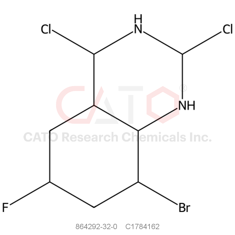 CAS No.:864292-32-0,8-bromo-2,4-dichloro-6-fluoro-quinazoline