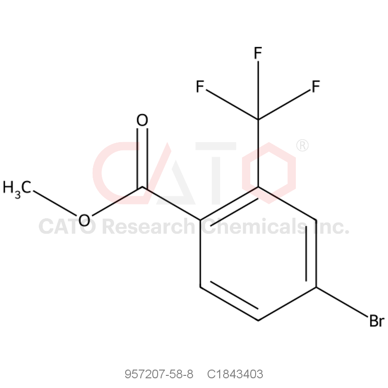 CAS No.:957207-58-8,Methyl 4-bromo-2-(trifluoromethyl)benzoate