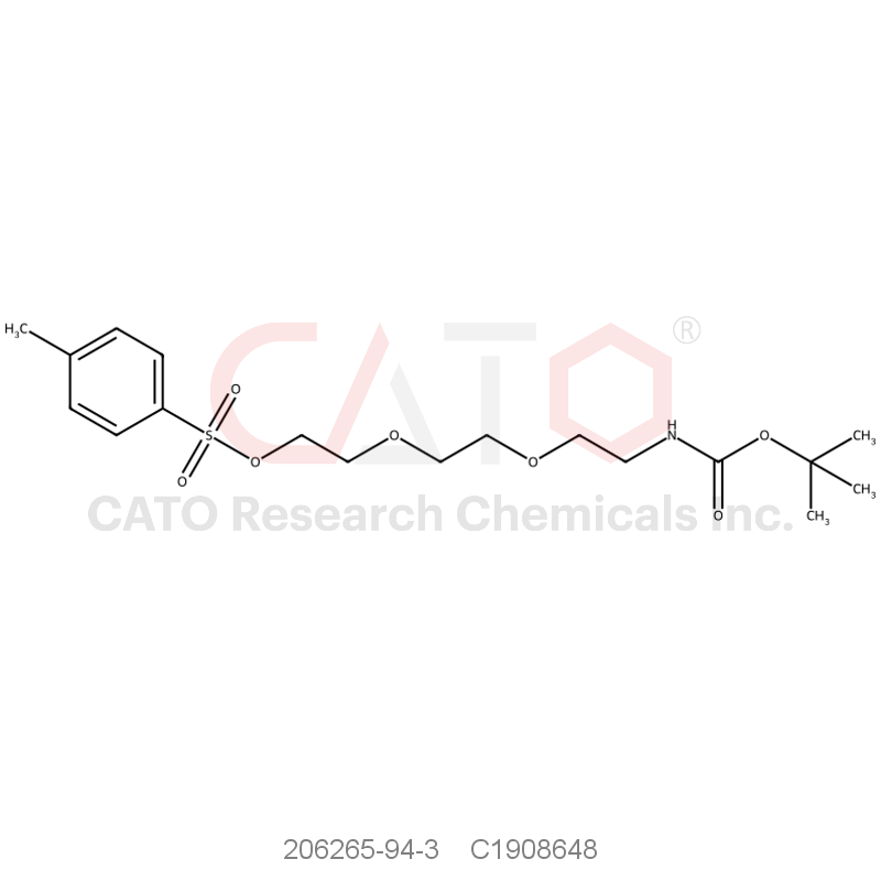 CAS No.:206265-94-3,Tos-PEG3-NH-Boc