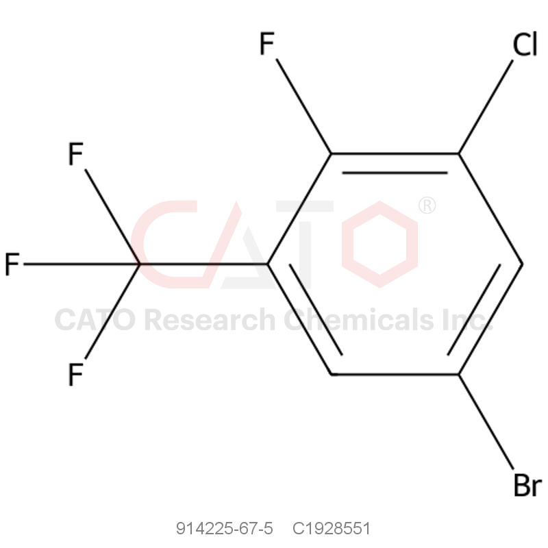CAS No.:914225-67-5,5-BROMO-1-CHLORO-2-FLUORO-3-(TRIFLUOROMETHYL)BENZENE
5-Bromo-3-chloro-2-fluorobenzotrifluoride
914225-67-5
AS05909
BENZENE, 5-BROMO-1-CHLORO-2-FLUORO-3-(TRIFLUOROMETHYL)-
