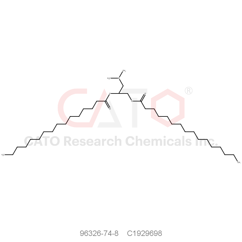 CAS No.:96326-74-8,1,2-dipalmitoyl-3-dimethylammonium-propane
96326-74-8