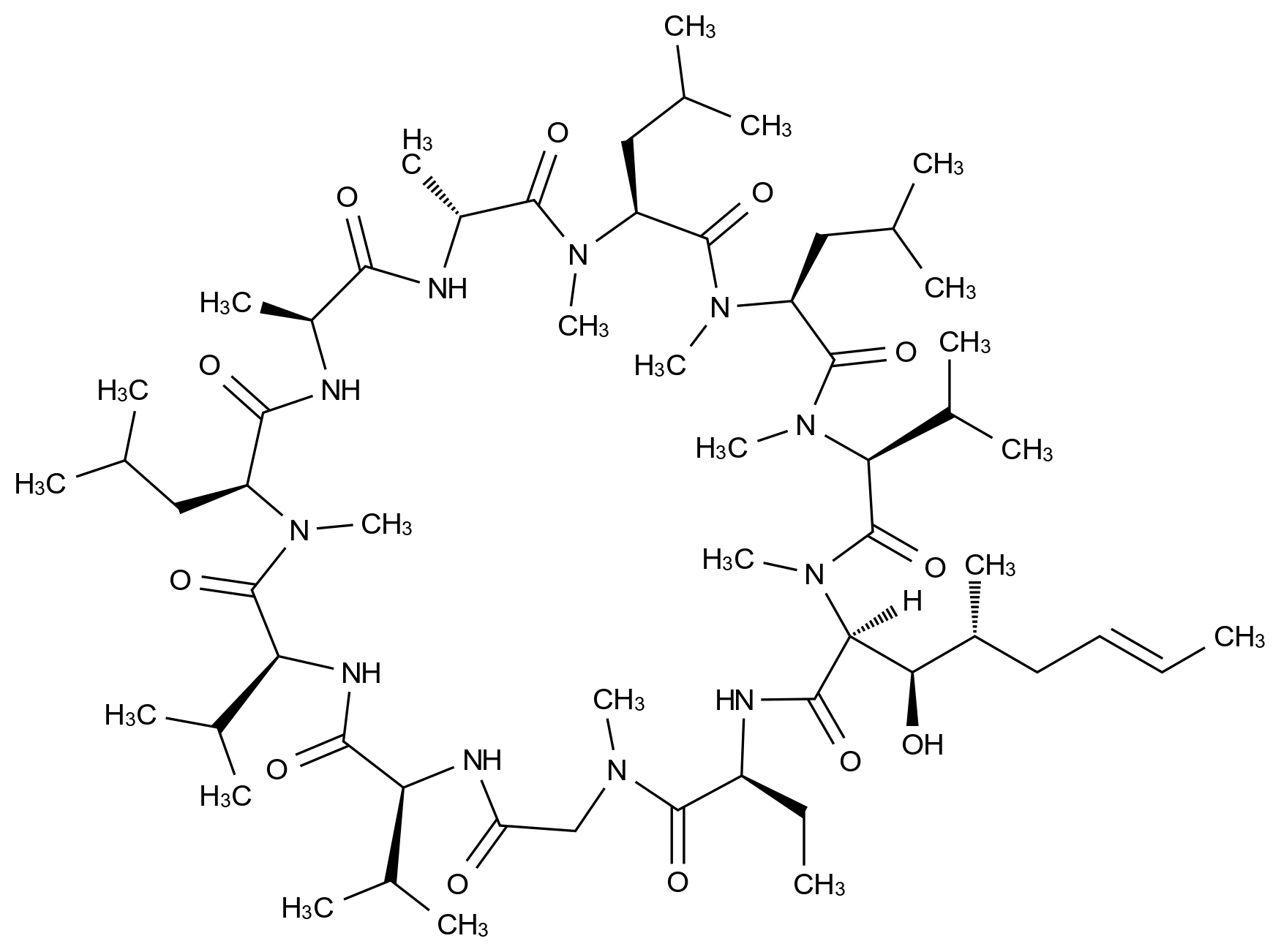 CAS No.:108027-42-5,环孢素Q