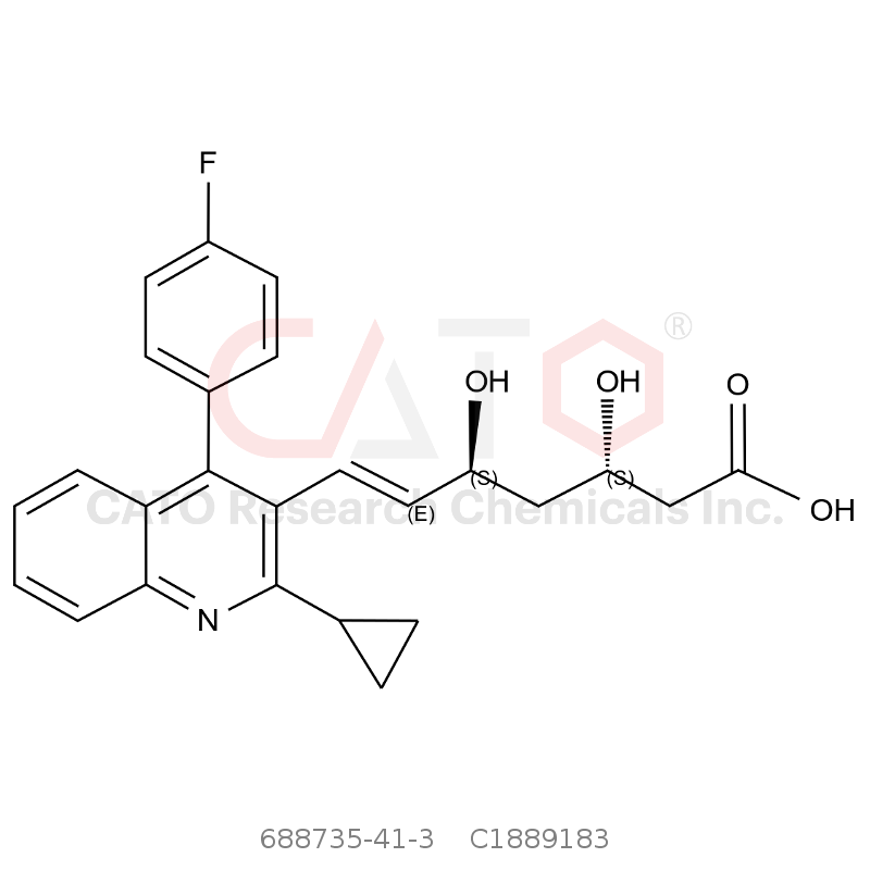 CAS No.:688735-41-3,Pitavastatin Impurity N4