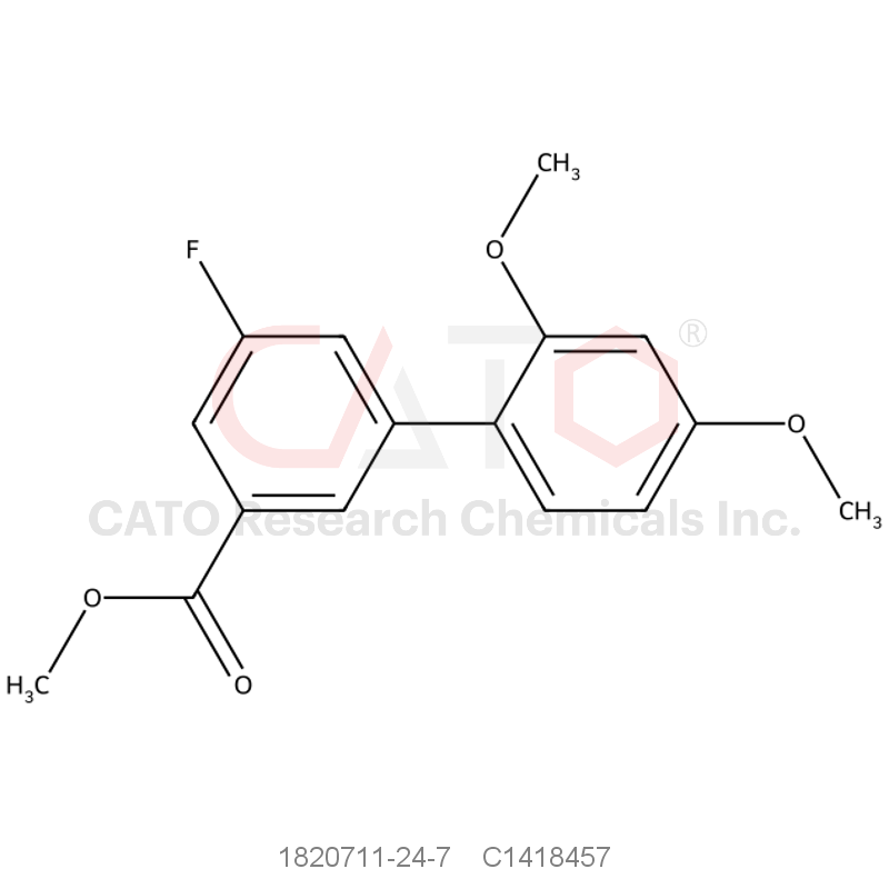 CAS No.:1820711-24-7,Methyl 3-(2,4-dimethoxyphenyl)-5-fluorobenzoate