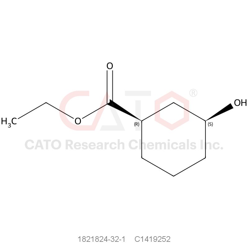 CAS No.:1821824-32-1,ethyl (1R,3S)-3-hydroxycyclohexanecarboxylate