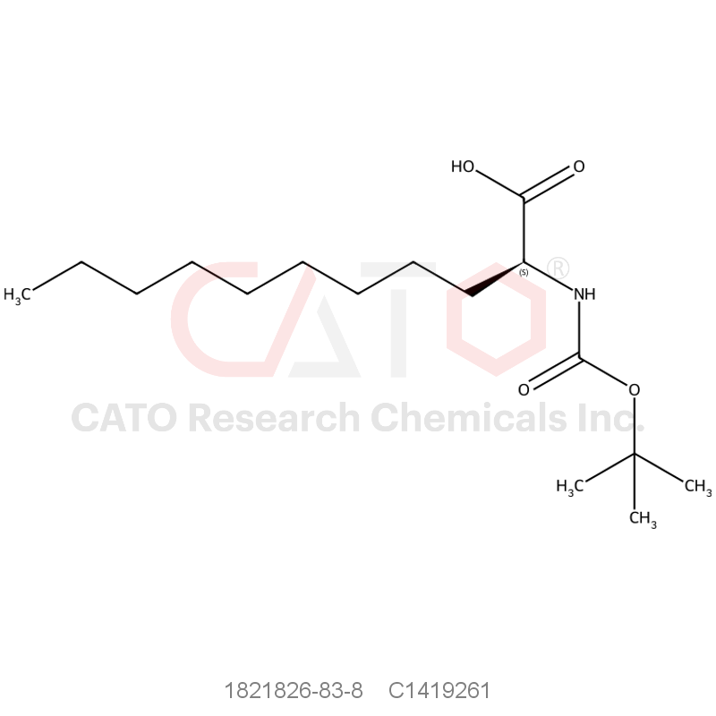CAS No.:1821826-83-8,(S)-2-((tert-butoxycarbonyl)amino)undecanoic acid
