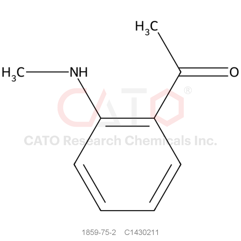 CAS No.:1859-75-2,1-[2-(methylamino)phenyl]ethanone