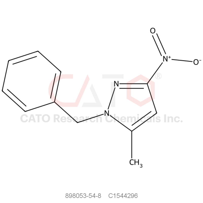 CAS No.:898053-54-8,1-Benzyl-5-methyl-3-nitro-1h-pyrazole