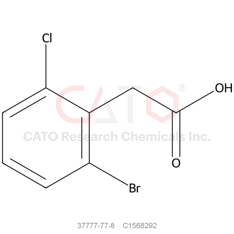 CAS No.:37777-77-8,2-(2-Bromo-6-chlorophenyl)acetic acid
