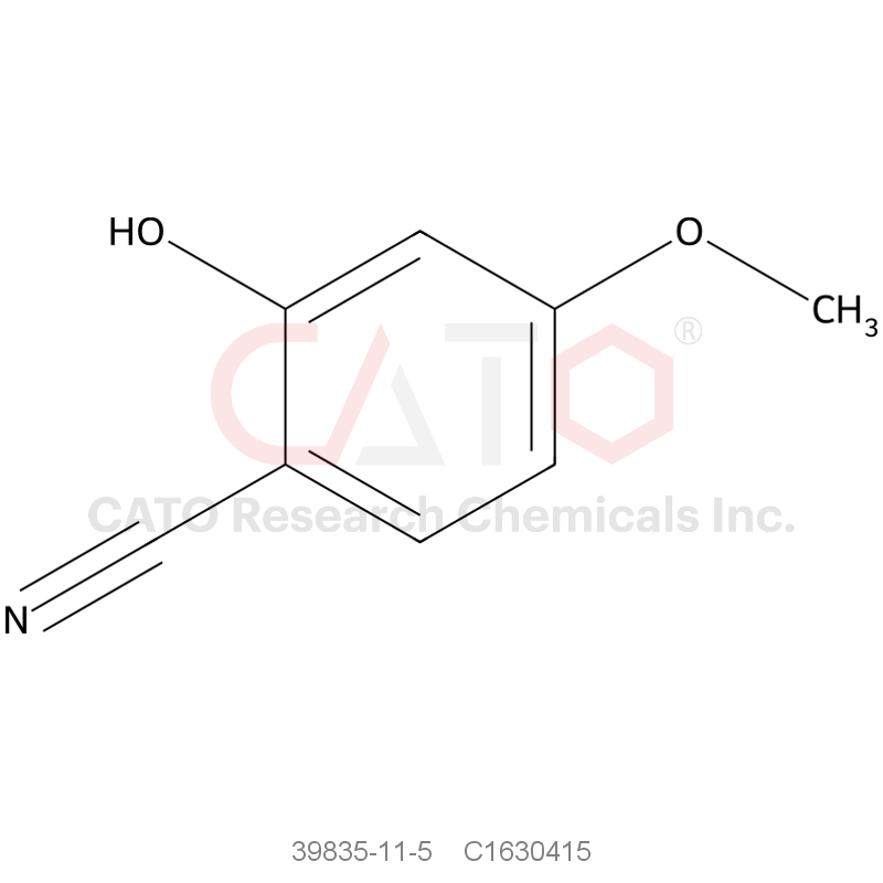 CAS No.:39835-11-5,2-Hydroxy-4-methoxybenzonitrile