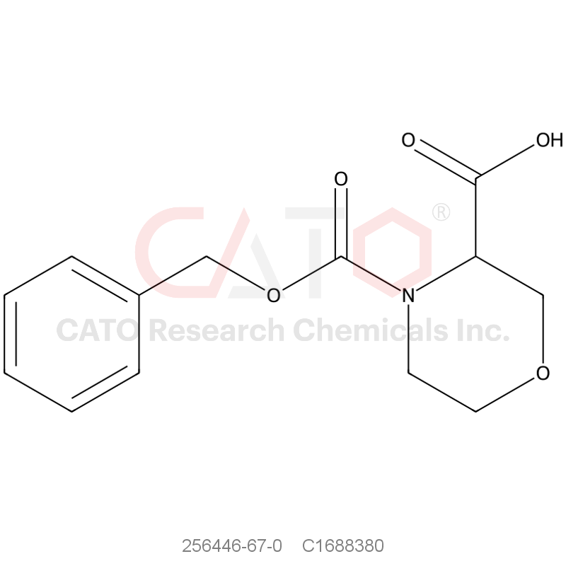 CAS No.:256446-67-0,4-((Benzyloxy)carbonyl)morpholine-3-carboxylic acid