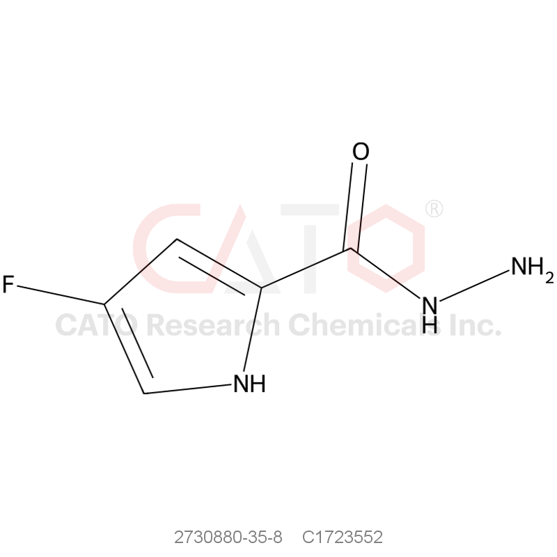 CAS No.:2730880-35-8,4-Fluoro-1H-pyrrole-2-carbohydrazide