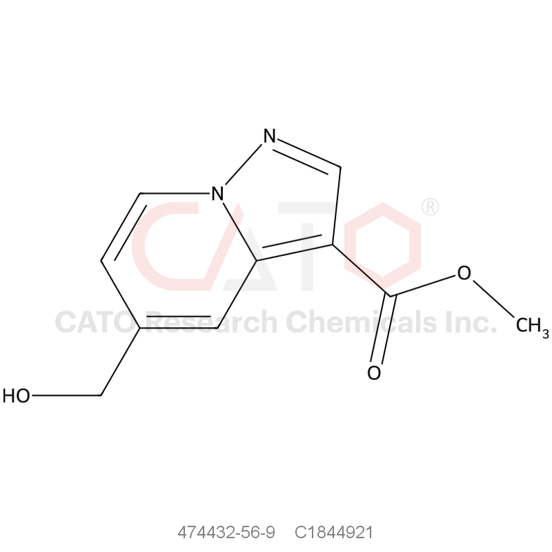 CAS No.:474432-56-9,Methyl 5-(hydroxymethyl)pyrazolo[1,5-a]pyridine-3-carboxylate