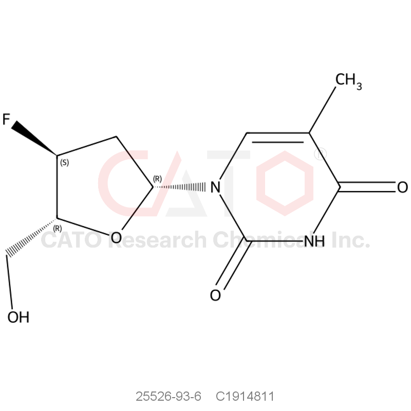 CAS No.:25526-93-6,25526-93-6
PG53R0DWDQ
Alovudine
Alovudine [USAN:INN]
3'-Fluorothymidine
Thymidine, 3'-deoxy-3'-fluoro-
BRN 0754299
CL 184824
3'-Deoxy-3'-fluorothymidine
FLT
3'-Fluorodeoxythymidine
3'-Fluoro-3'-deoxythymidine
NSC 140025
FddT
DRG-0097
1-(3'-Deoxy-3'-fluoro-beta-D-pentofuranosyl)thymine
UNII-PG53R0DWDQ
CL 184,824
3'-Deoxy-3'-18F fluorothymidine