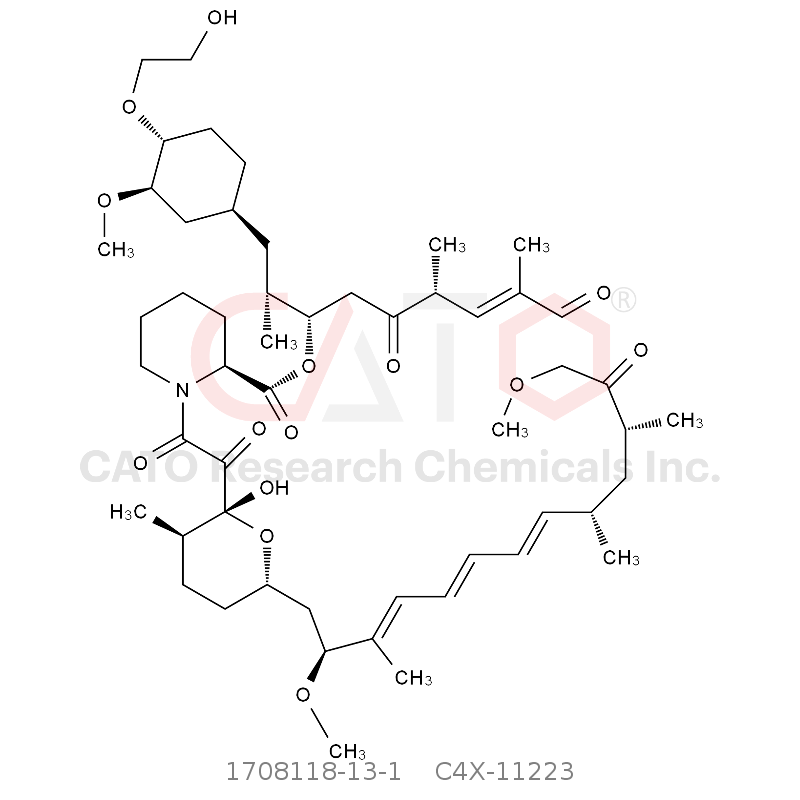 CAS No.:1708118-13-1,依维莫司开环杂质（异构体混合物）
