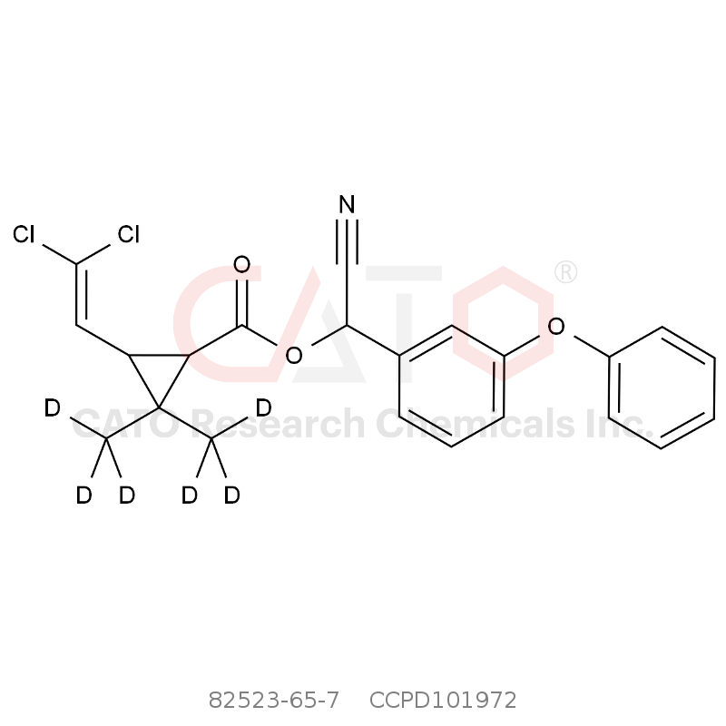 CAS No.:82523-65-7,反式氯氰菊酯-D6