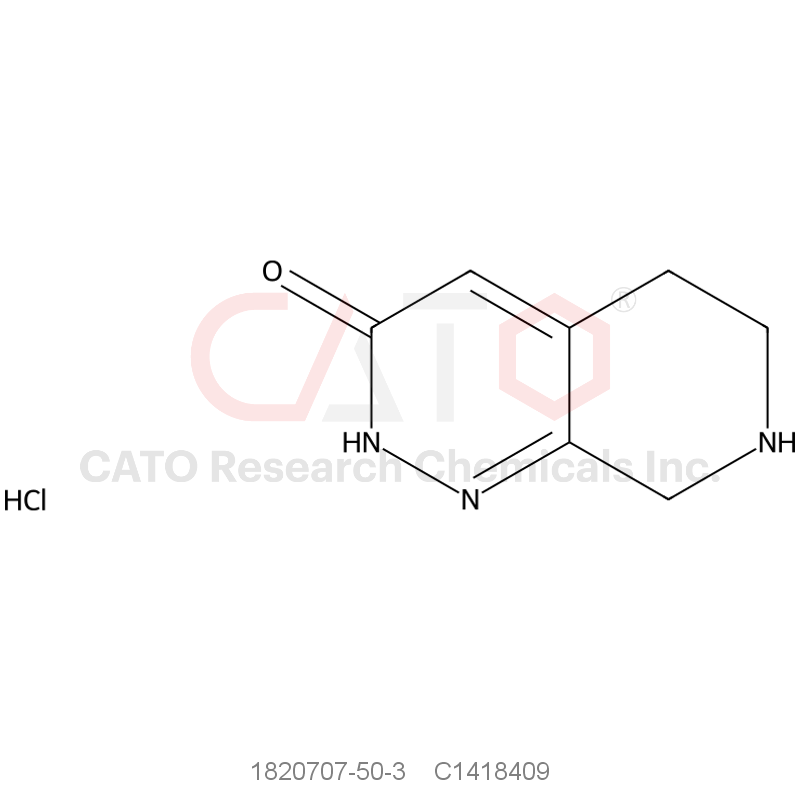 CAS No.:1820707-50-3,5,6,7,8-TEtrahydropyrido[3,4-c]pyridazin-3(2h)-one HCl