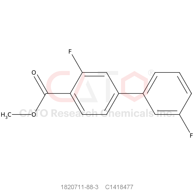 CAS No.:1820711-88-3,Methyl 2-fluoro-4-(3-fluorophenyl)benzoate
