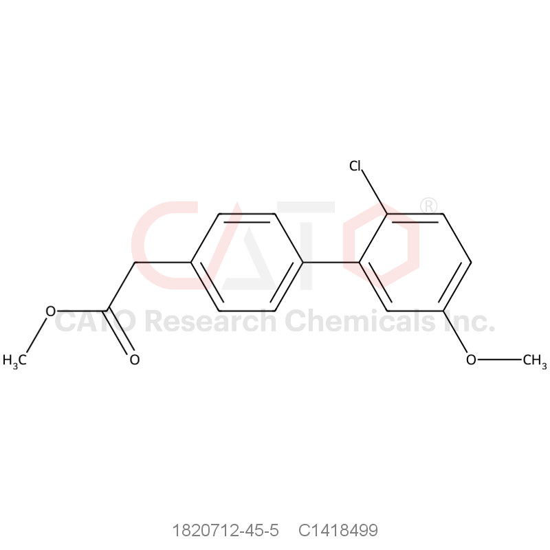 CAS No.:1820712-45-5,Methyl 2-[4-(2-chloro-5-methoxyphenyl)phenyl]acetate